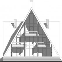 Проект дома для загородного отдыха «Тайга». Архитектор: Сергей Косинов