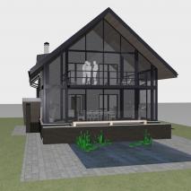 Проект индивидуального жилого дома «Тулинка». Архитектор: Сергей Косинов